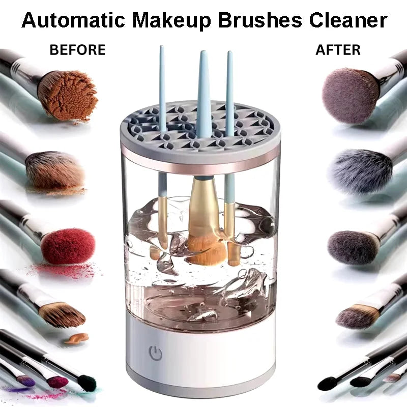 Rechargeable Automatic Makeup Brush Cleaner and Washer